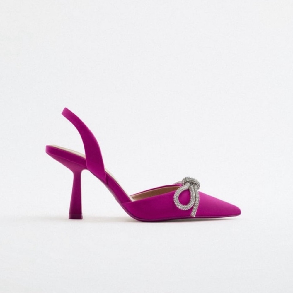 ZARA Hot pink heels
